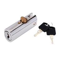 [FAIRLAND] Zinc Alloy Sliding Cabinet Lock Cylinder Jewelry Display Cabinet Lock With 2 Key