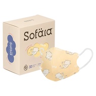 Sofara 舒芙氧 嬰兒3D空氣口罩 0~18個月  搗蛋貓  30片  1盒