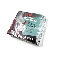 10 Pek Alice A503-L/017 Tali Gitar Elektrik G-3rd Tali Keluli Bersalut Tunggal Penghantaran Percuma