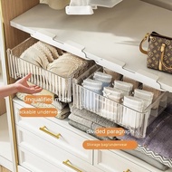 Transparent Transparent Underwear Storage Box Household Socks Underwear Separation Basket Wardrobe Layered Handy Tool Drawer Type Clothes Organizerstorage box storage bed toyogo storage drawer jewellery box  organiser box box storage  toyogo storage