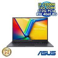 ASUS Vivobook 16X K3605ZV-0102K12500H 搖滾黑 16吋獨顯筆電 (WQXGA IPS 144Hz/Intel i5-12500H/16G DDR4/512G PCIE SSD/NVIDIA RTX 4060 8G/WIN 11)