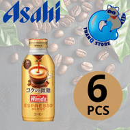 朝日 - ASAHI 樽裝 WONDA 咖啡微糖 370ml x 6 新舊包裝 隨機發貨