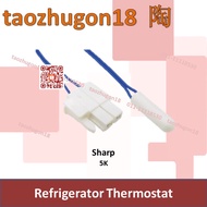 Sharp 5K Defrost Thermostat Fridge Refrigerator Sensor Peti Sejuk