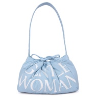 Women Dumpling Bag Casual Shoulder Bag Puffy Sling Bag Drawstring Crossbody Hobo Bag Puffer Handle B