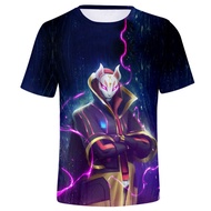 FORTNITE NOMADE ÉCLAIRS Kids Boys Girls 3D T-shirt Fashion Cartoon Digital Printing T-shirt Children's New Casual Sports Round Neck Short Sleeve 0270 0000