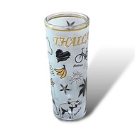 แก้วเป๊กทรงสูง แก้วขุ่น แก้ว แก้วชอตทรงสูง แก้วชอตสวยๆ แก้วลาย Thailand Shot Glass ขนาด 2.1 oz. 60ml