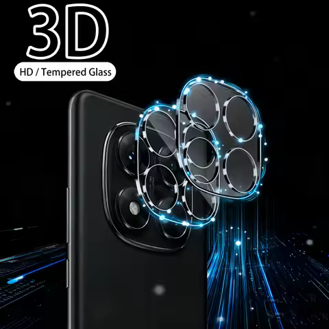 2Pcs 3D Camera Glass Protector For Xiaomi Redmi Note 14 15 Pro+ note15 Note14 Pro Plus 5G Red mi Not