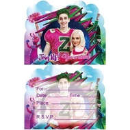 20 keping Jemputan Majlis Hari Lahir Zombies 3, Jemputan Zombies, Hiasan dan Bekalan Majlis Hari Lah