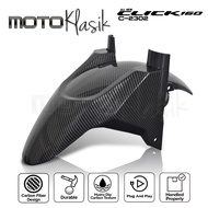 HONDA CLICK 160 FRONT FENDER C-2302 CARBON GARNISH FOR CLICK 160 MOTORCYCLE 1PC