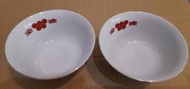 早期大同味全瓷碗 飯碗 醬料碗 小湯碗-直徑9.5公分-2個合售