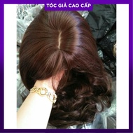 Long curly full head hair 8138