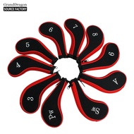 Top 1Original Original Hot Selling Rubber Material Zipper Headcovers Golf Iron Headcovers for Protec