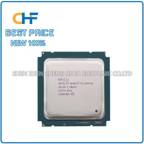 Intel Xeon E5 2697v2 12 Core 24 Thread 2.70GHz 130W LGA2011 CPU processor E5-2697v2