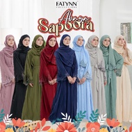 SAPOORA EXCLUSIVE PLEATED ABAYA (ABAYA PLUS SIZE)