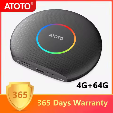 ATOTO Car AI TV Box Ring Kit Smart Android System 4G+64G Wireless Apple Carplay Android Auto Car Rad