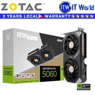 Itw | Zotac RTX 5060 8GB GDDR7 AMP Gaming Geforce Graphic Card (ZT-B50600F-10M)