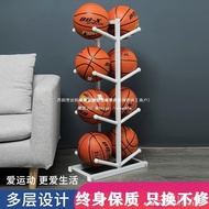 Shelf Perforation-Free Household Storage Rack Ball Rack Badminton Basketball Basketball Volleyball F