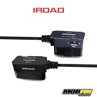IROAD OBD II POWER CABLE Set Car Camera Model Record 24 Hours.