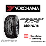 265/70/16 Yokohama Geolandar G012 A/T-S (With Installation)