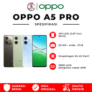 Hp OPPO A5 Pro 8/256GB - Cicilan Tanpa Kartu Kredit - Garansi Resmi Pengiriman Cepat