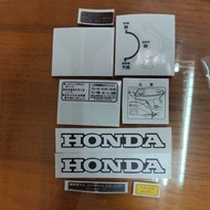 honda chaly sticker cf70 /cf50