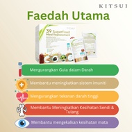 KITSUI 39 SuperFood Meal Replacement | 15's x 30g  | Tiada Gula | Sendi | Tulang