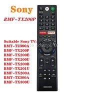 SONY RMF-TX200P Remote Control for Sony TV RMT-TZ300A RMF-TX200P RMF-TX200E RMF-TX200U RMF-TX200B Remote Controls new sony RMF-TX200P with voice Bluetooth or 4K BRAVIA Android TV use for sony tv RMF-TX300P RMF-TX500E RMF-TX600E