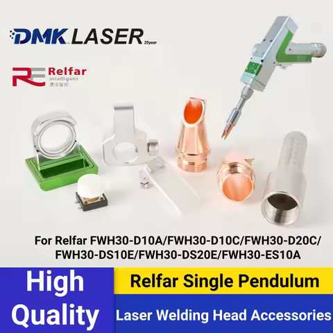 Relfar FWH30-D10A/C Double Pendulum Laser Welding Head assembly FWH30-DS10E Energy Storage weder gun