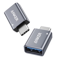 Anker｜USB-C to USB 3.0轉接頭即Type-C轉USB轉接器(適Apple Mac/iPad/Macbook;B87310A1)