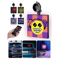 Smart Car LED Pixel Display 32X32 APP Control Programmable On Car Rear Window Business Advertisement