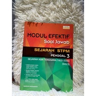 modul efektif soal jawab SEJARAH STPM SEMESTER 3