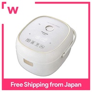 Panasonic Rice Cooker 3.5 Go Living Alone IH Type Flat Top White SR-KT060-W