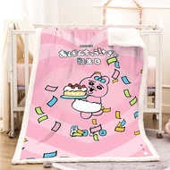 opanchu usagi  throw blanket double-sided warm flannel cashmere customize all sizes