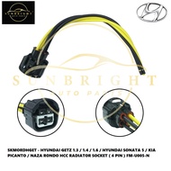 HYUNDAI GETZ 1.3 / 1.4 / 1.6 / HYUNDAI SONATA 5 / KIA PICANTO / NAZA RONDO HCC RADIATOR SOCKET ( 4 P