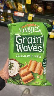 澳洲Sunbites Grainwaves 穀類脆片（酸忌廉味）