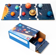 cod Hand Eye Coordination 8 Planets Board Montessori Toys Custom Planets Jigsaw Puzzle Early Educati