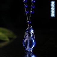 Ancient Method Glass Pendant Vase Necklace Fate Product Aquarius Sweater Chain Hollow Colorful Trans