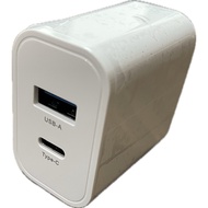 22w PD+QC TypeC Fast Charger C62A Plug