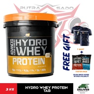 HYDRO WHEY PROTEIN 3KG TUB BS NUTRITION