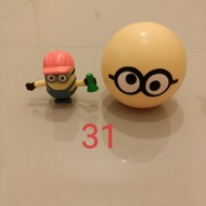 Happy meal Mcdonalds Minions action figure toy carrying speaker 31