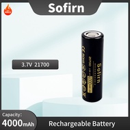 * /Sofirn 21700 3.7v 4000mAh rechargeable battery.