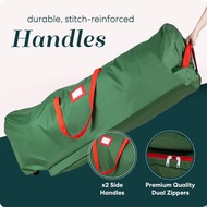 Christmas Tree Storage Bag 7.5 Feet Artificial Christmas Tree Storage Bag 600D Oxford Cloth Belt Whe