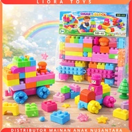 40-Piece Building Blocks for Children in Bright Colors - Creative Educational Building Blocks for Ch