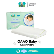 OAAObaby หมอนเด็กโต ผ้าใยไผ่ กันไรฝุ่น หมอนหนุน Memory foam กันไรฝุ่น อายุ 3-7 ขวบ | Junior Pillow ผ
