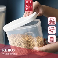 AKUHAKUKEIKO Food Container Rice Transparent Rice Cereal Food Jar Minimalist Cereal Container Pet Fo
