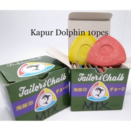 Kapur Jahit/ Dolphin Tailoring Chalk + pengasah kapur