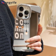 Simple Smile Mirror Casing For Realme GT 7 5 Pro 3 Neo 7X 7 6 5 SE 240W V60 V60S V23 V23i 5G P3 P1 P