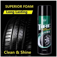 SUper Tire Spray Foam Cleaner Tyre Cleaner Tyre Wax Foam Spray Tyre Polish Shine Cleaning Tire Wax S