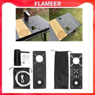 [FlameerMY] Igt Table Plate Igt Camping Table Camping Lgt Tabletop Sturdy Portable Igt Table