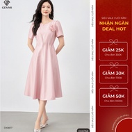Gemmi Design Taffta Swing Dress Elegantly Flattering DK8768